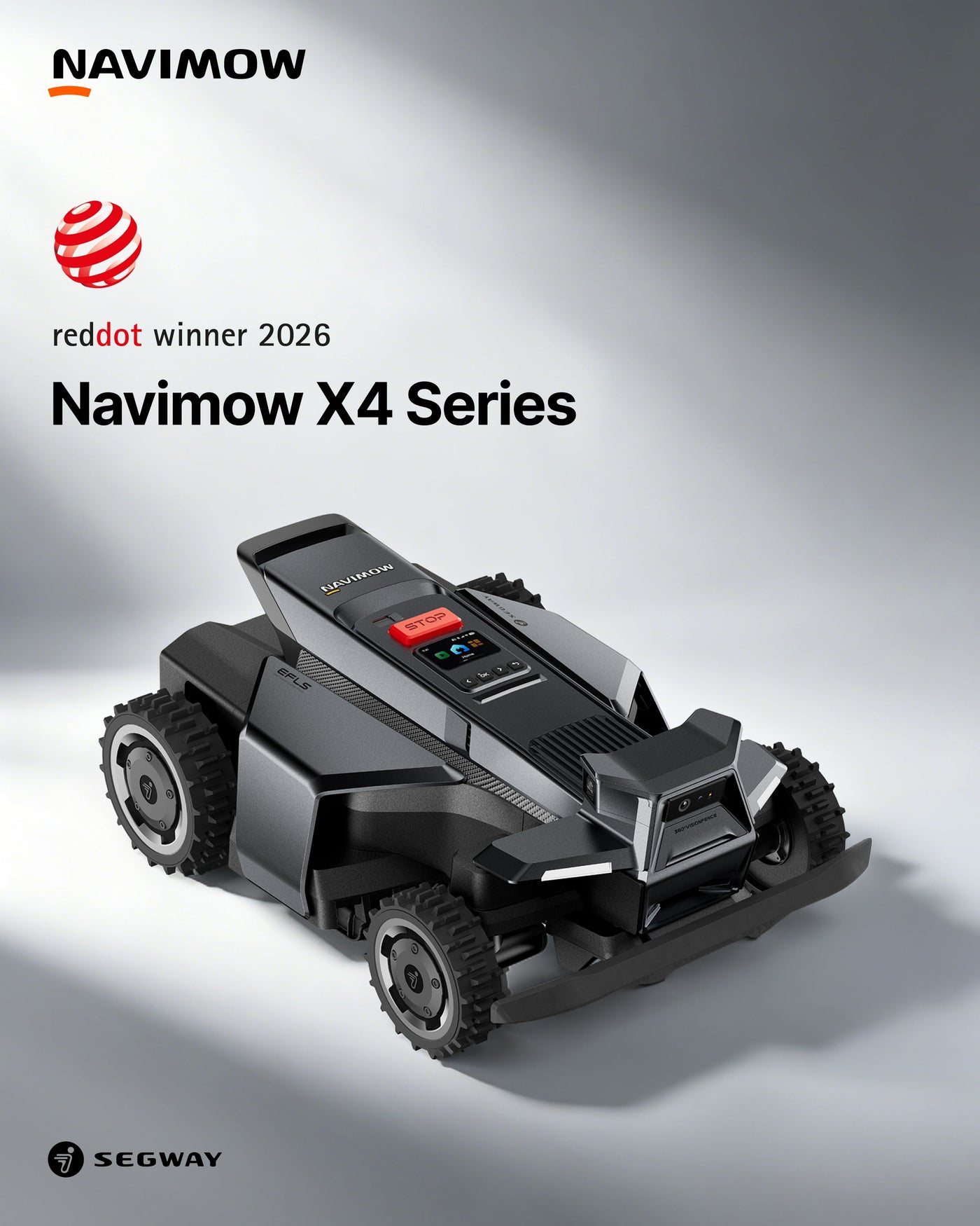 Segway Navimow Wins Two Red Dot Design Awards