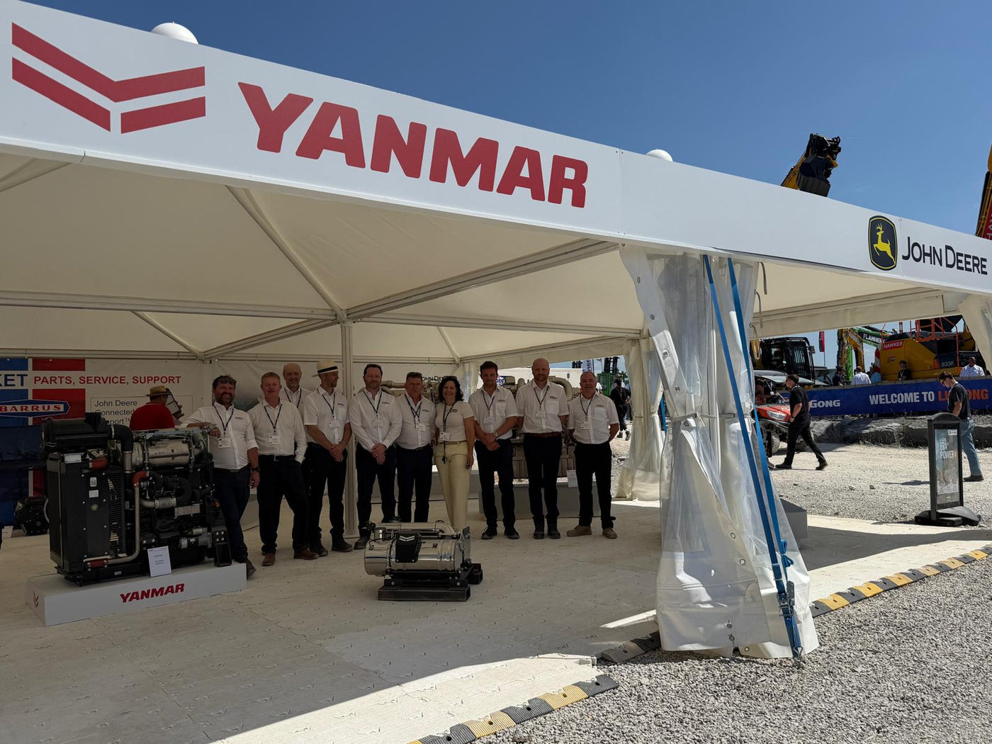 Barrus Showcases Next-Generation Yanmar and John Deere Power Solutions at Hillhead 2026