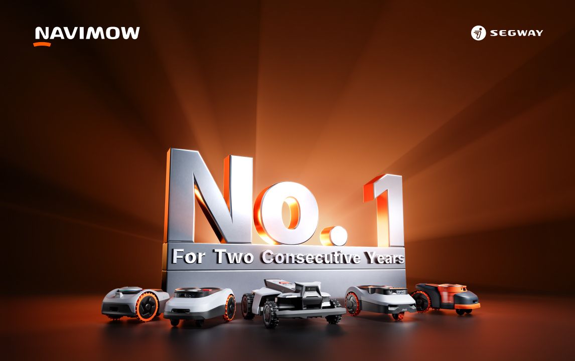 Segway Navimow Recognised as World's No.1 Brand